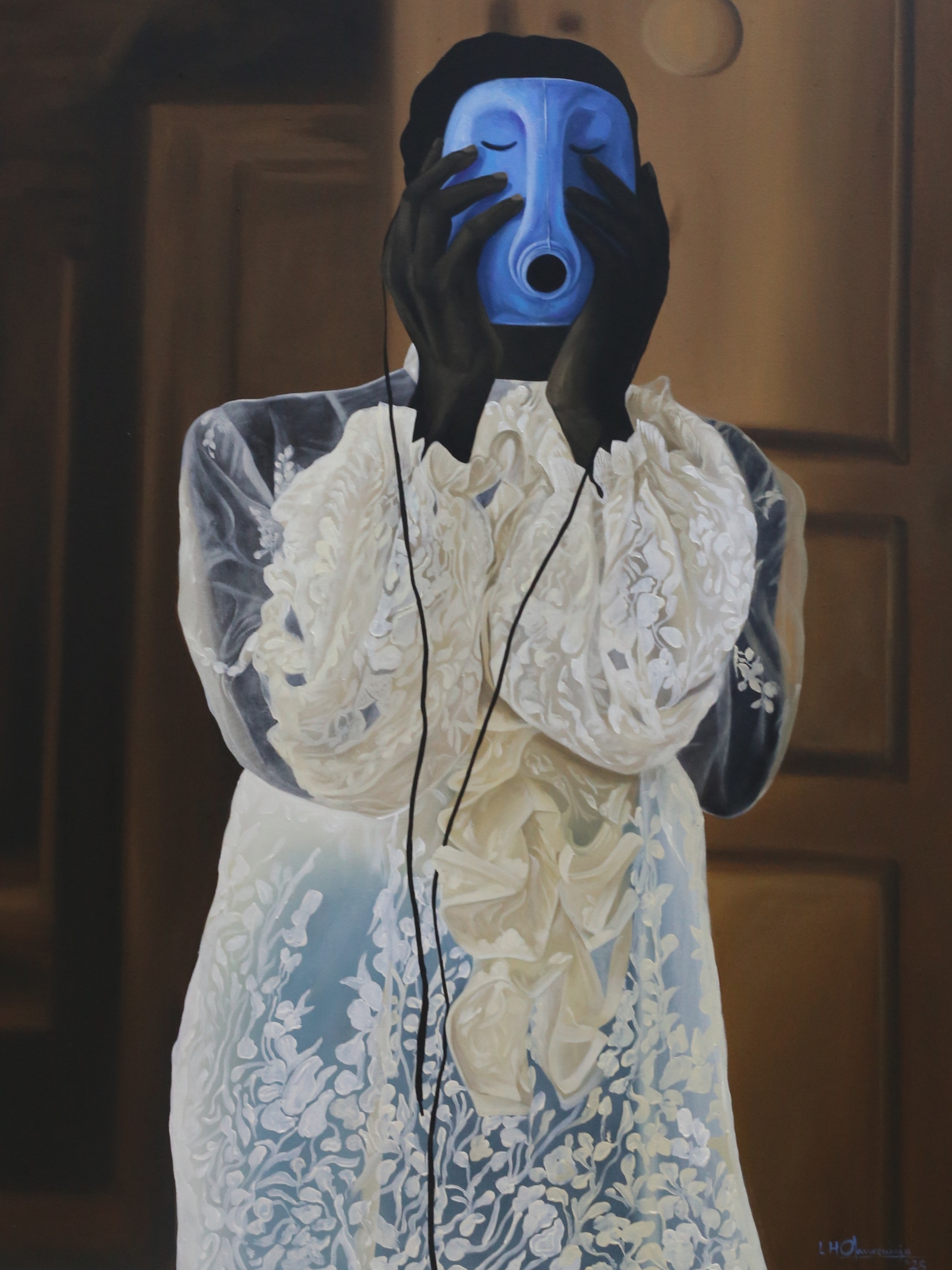 Dona — Oil on canvas by LH Olanrewaju