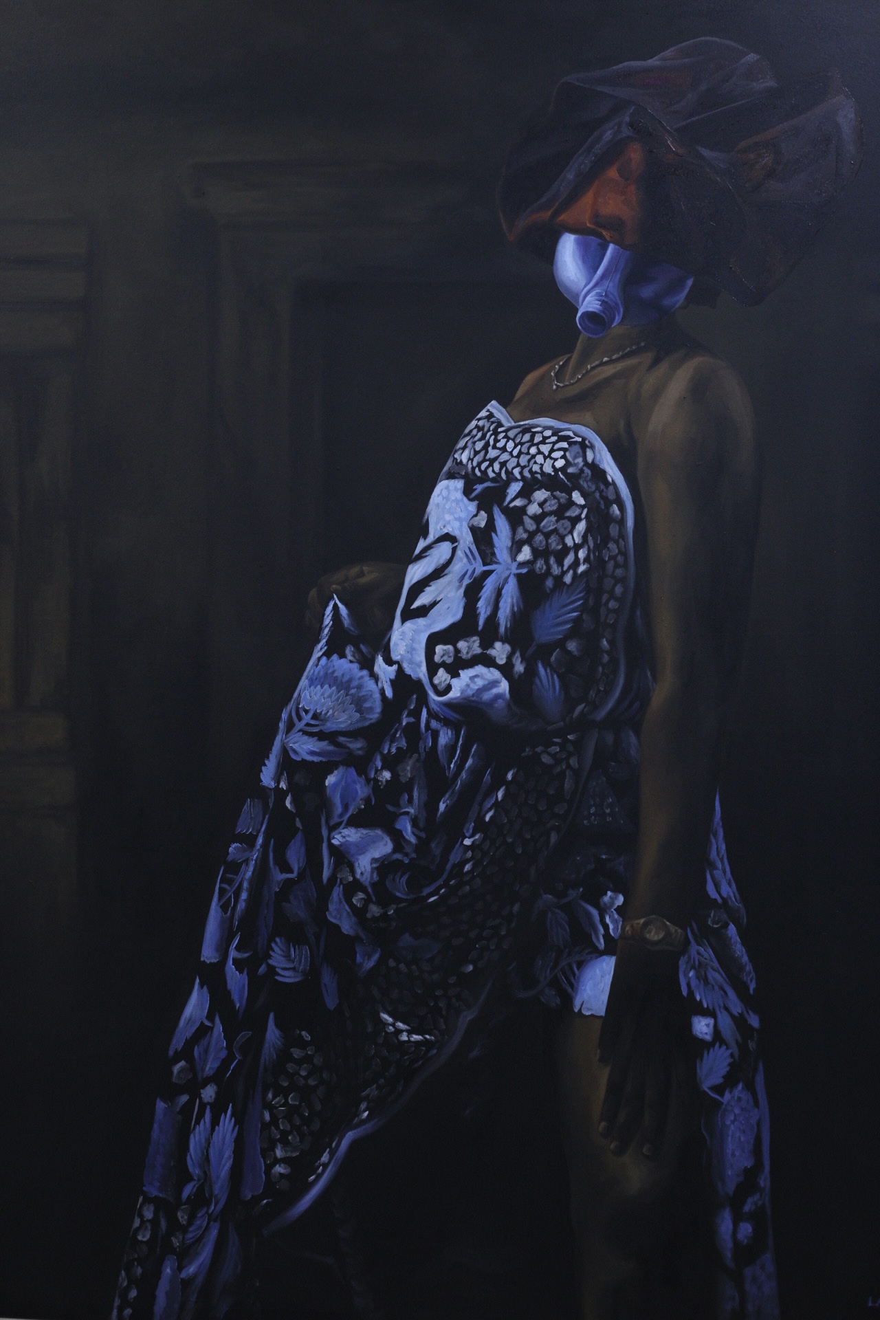 Still — Oil on canvas by LH Olanrewaju, 2025