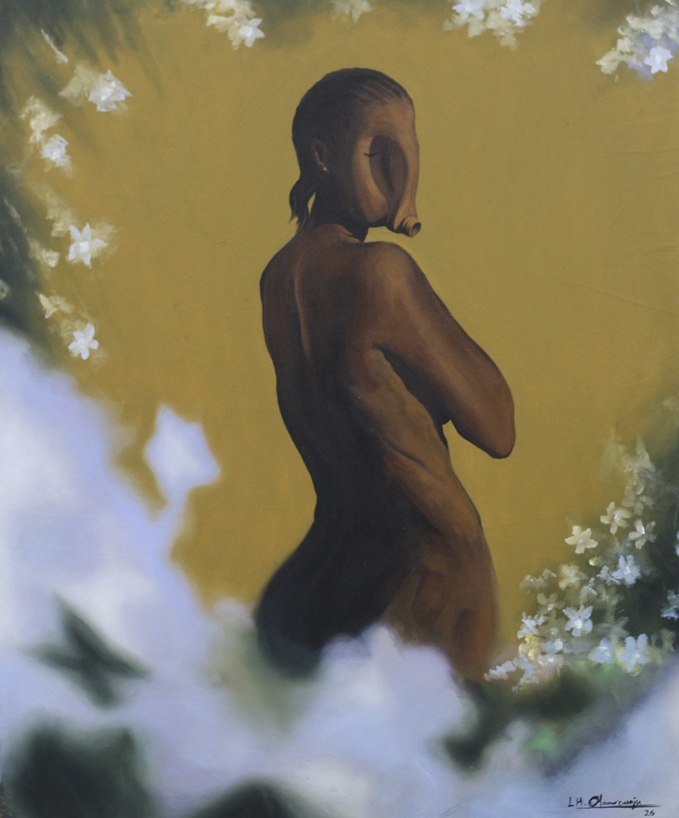 Untitled — Oil on canvas by LH Olanrewaju, 2026