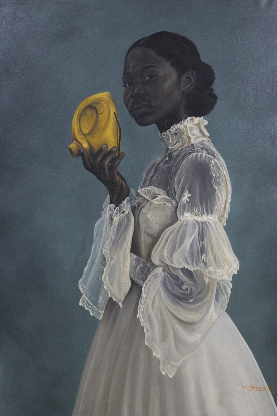 Choice — Oil on canvas by LH Olanrewaju