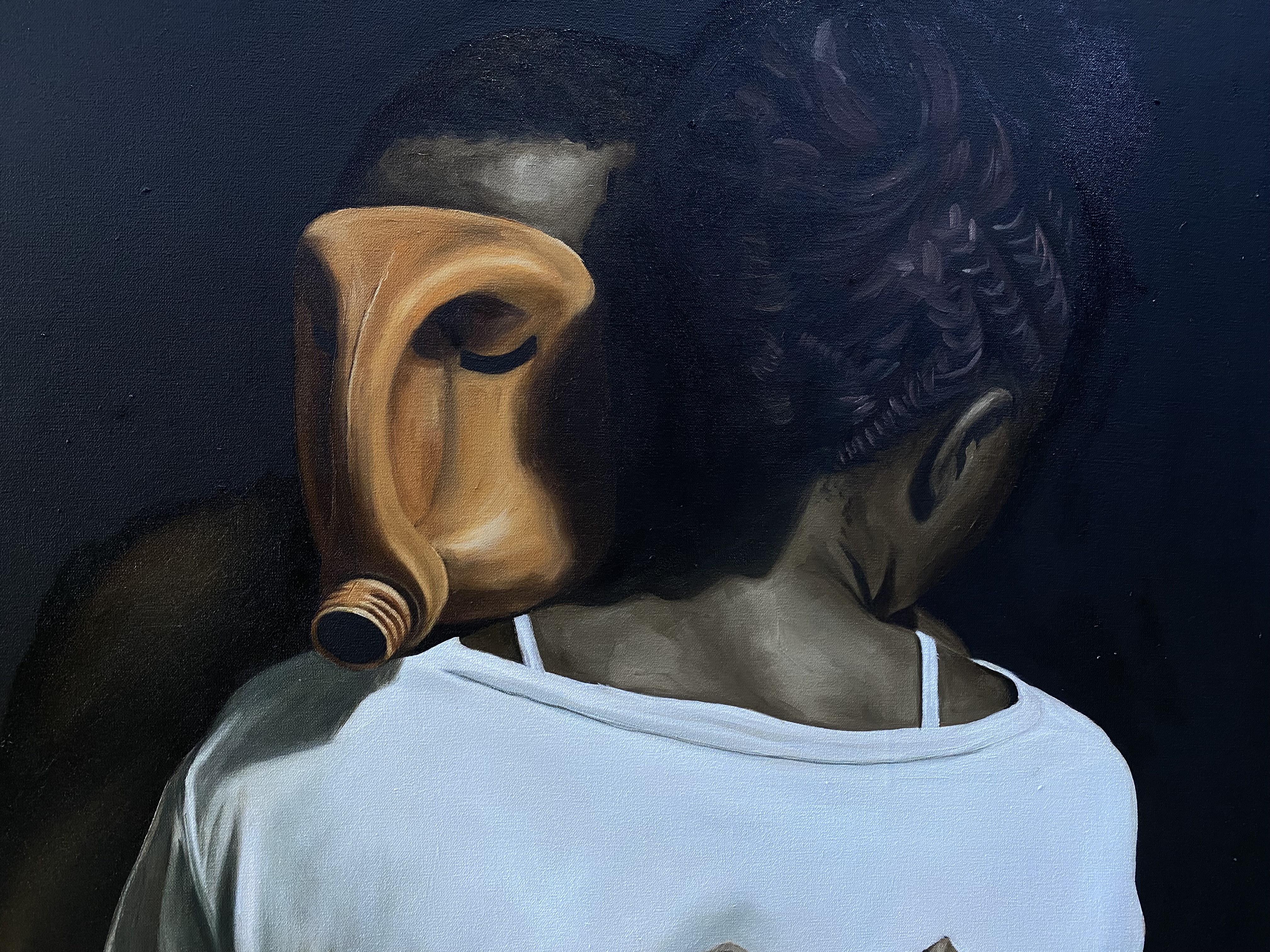 Safe Haven — contemporary painting collection by LH Olanrewaju